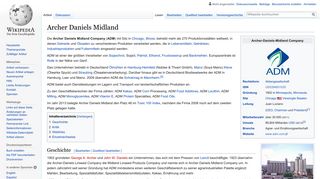 
                            12. Archer Daniels Midland – Wikipedia