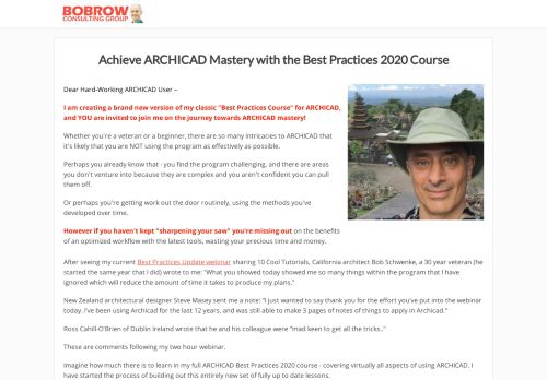 
                            5. ARCHICAD Best Practices 2020 Course | Eric Bobrow's ARCHICAD ...