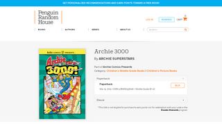 
                            11. Archie 3000 by Archie Superstars | PenguinRandomHouse.com: Books