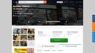 
                            11. Archies Gallery, Vasant Vihar - Gift Shops in Delhi - Justdial