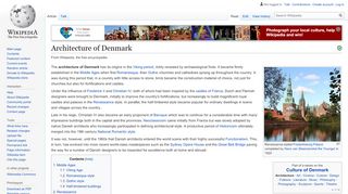 
                            8. Architecture of Denmark - Wikipedia