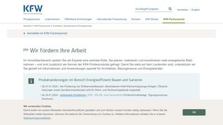 
                            3. Architekten, Bauingenieure & Energieberater - KfW