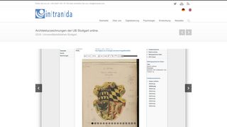 
                            6. Architekturzeichnungen der UB Stuttgart online - intranda GmbH