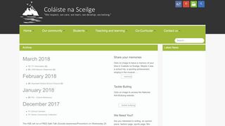 
                            9. Archive | Coláiste na Sceilge