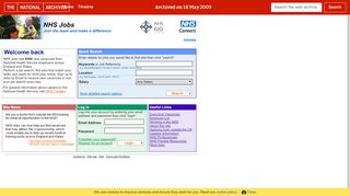 
                            12. [ARCHIVED CONTENT] NHS Jobs - NHS Careers and Jobs