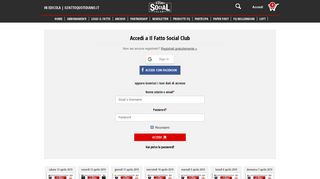 
                            6. Archivio edizioni - Il Fatto Social Club - Il Fatto Quotidiano