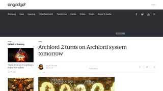 
                            13. Archlord 2 turns on Archlord system tomorrow - Engadget