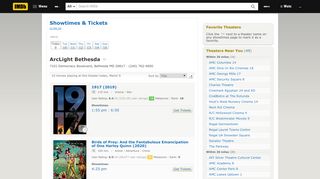 
                            13. ArcLight Bethesda Showtimes - IMDb