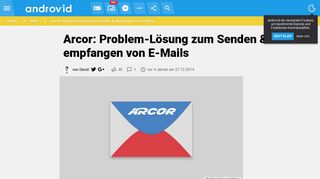 
                            9. Arcor: Problem-Lösung zum Senden & empfangen von E-Mails ...