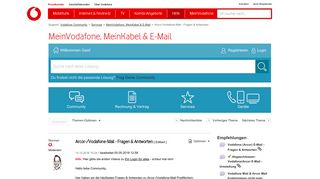 
                            5. Arcor-/Vodafone-Mail - Fragen & Antworten - Vodafone Community