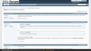 
                            2. Arcor WLAN Modem 200 Reset? - Vodafone Forum - DSL Forum