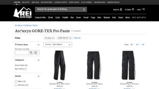 
                            12. Arc'teryx GORE-TEX Pro Pants | REI Co-op