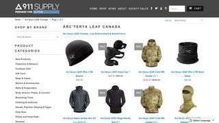 
                            13. Arc'teryx LEAF Canada | 911supply