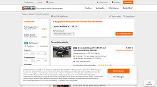 
                            9. Arctic Cat Wildcat Angebote bei mobile.de kaufen