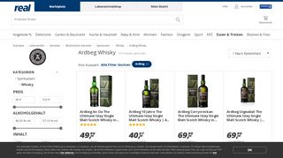 
                            12. Ardbeg Whisky bei real.de | Großes Whisky Angebot