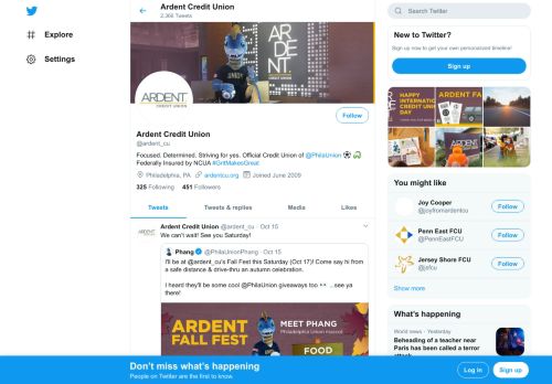 
                            8. Ardent Credit Union (@ardent_cu) | Twitter