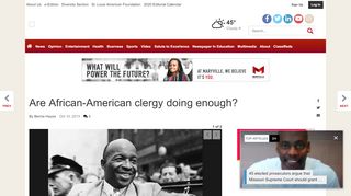 
                            11. Are African-American clergy doing enough? | Local ...