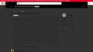 
                            8. Are clippers season tickets overpriced? : LAClippers - Reddit