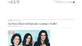 
                            13. Are More Gilmore Girls Episodes Coming to Netflix? - The Cut