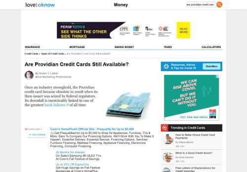 
                            8. Are Providian Credit Cards Still Available? | LoveToKnow