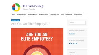 
                            13. Are You An Elite Employee? – The PushCV Blog