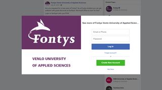 
                            7. Are you prepared for a new year at... - Fontys Venlo University of ...