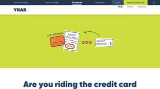 
                            13. Are you riding the credit card float? | YNAB