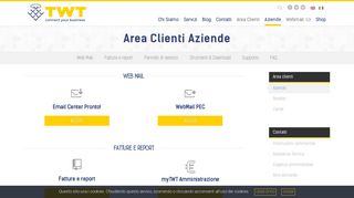 
                            1. Area Clienti Aziende - TWT