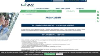 
                            2. Area Clienti - Coface