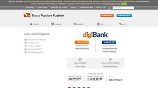
                            5. Area Clienti Digibank - Banca Popolare Pugliese