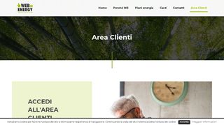 
                            5. Area Clienti - Web in Energy