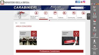 
                            9. Area Concorsi - Carabinieri