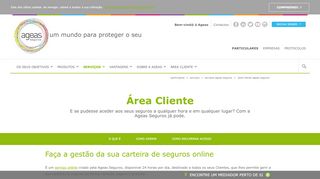 
                            5. Área de Cliente | Ageas Seguros