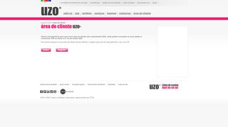 
                            2. área de cliente uzo®