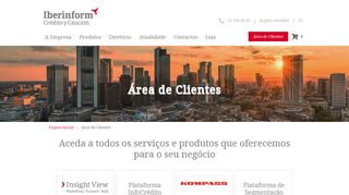 
                            7. Área de Clientes - Iberinform