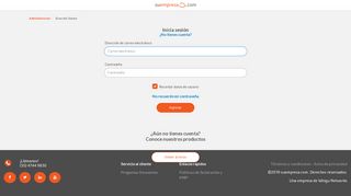 
                            1. Área del cliente - suempresa.com