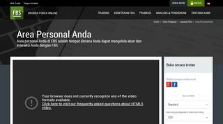 
                            2. Area Personal Anda - FBS