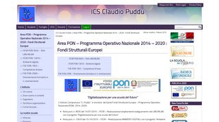 
                            12. Area PON – Programma Operativo Nazionale 2014 – 2020 : Fondi ...