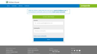 
                            3. Área privada a3responde - Wolters Kluwer