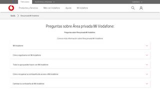 
                            4. Área privada Mi Vodafone | Ayuda Vodafone Particulares