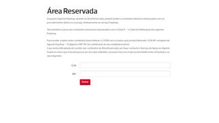 
                            1. Área Reservada - Payshop