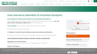 
                            5. Area riservata ai dipendenti di Humanitas Gavazzeni | Humanitas ...