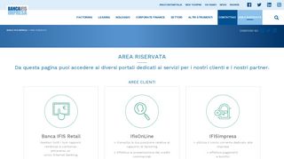 
                            5. Area Riservata - Banca IFIS Impresa