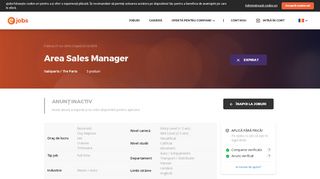 
                            9. Area Sales Manager, Italoparts / The Parts - Aplica pe eJobs!