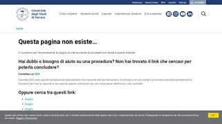 
                            5. Area studente | Il login ora è anche con SPID — Unife