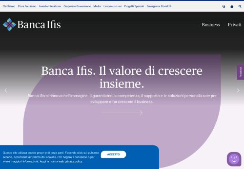 
                            8. Aree Clienti - Banca IFIS Impresa