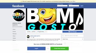 
                            12. ARENA BOM GOSTO - Posts | Facebook