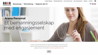 
                            1. Arena Personal | Et bemanningsselskap med engasjement