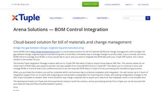 
                            5. Arena Solutions — BOM Control Integration | xTuple | Open Source ...