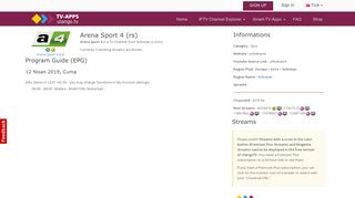 
                            9. Arena Sport 4 | IPTV Channel | Ulango.TV